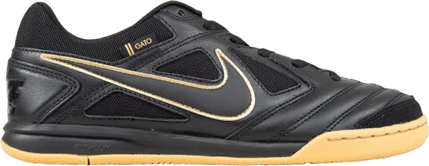 Nike SB Gato Black Metallic Gold