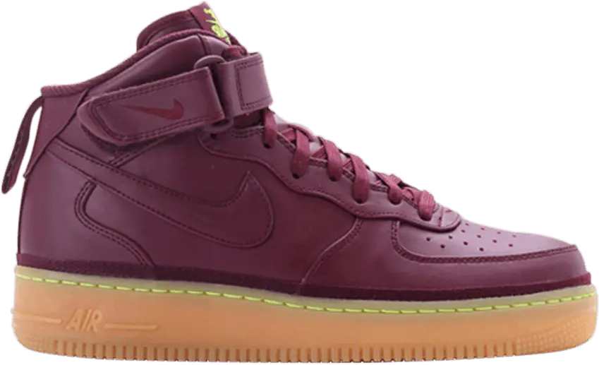  Nike Air Force 1 &#039;07 Mid LV8 &#039;Night Maroon&#039;