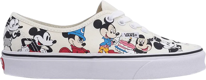  Vans Authentic Disney Mickey&#039;s Birthday