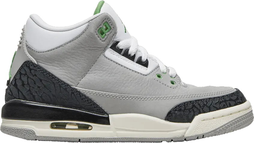  Jordan 3 Retro Chlorophyll (GS)