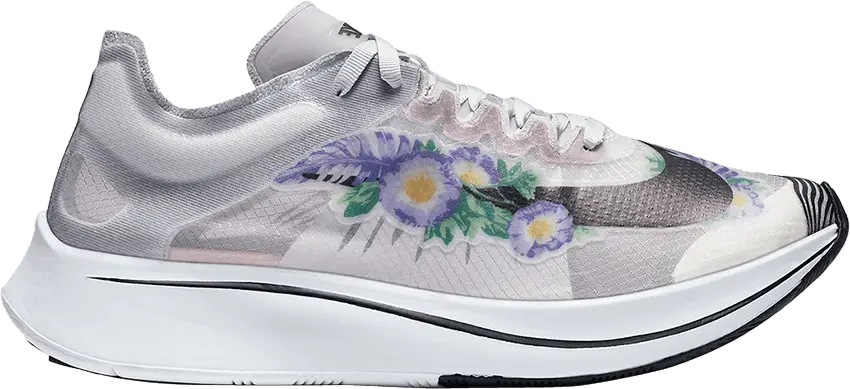  Nike Zoom Fly Pure Platinum Floral (Women&#039;s)