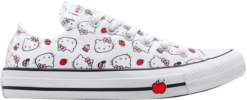  Converse Hello Kitty x Chuck Taylor All Star Low &#039;White&#039;