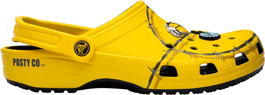  Crocs Dimitri Clog Post Malone Barbed Wire