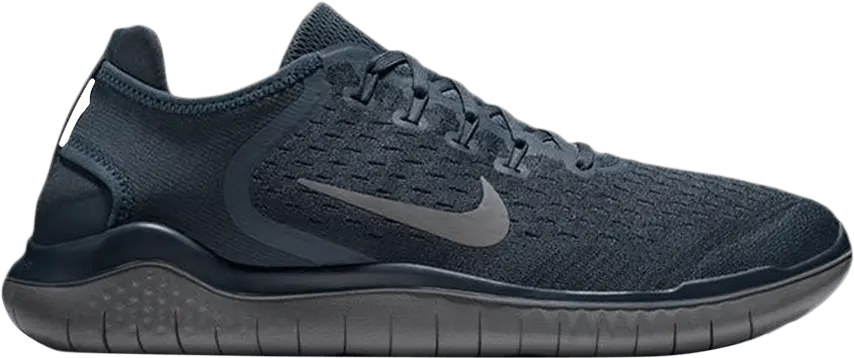  Nike Free RN 2018 Thunder Blue Gunsmoke