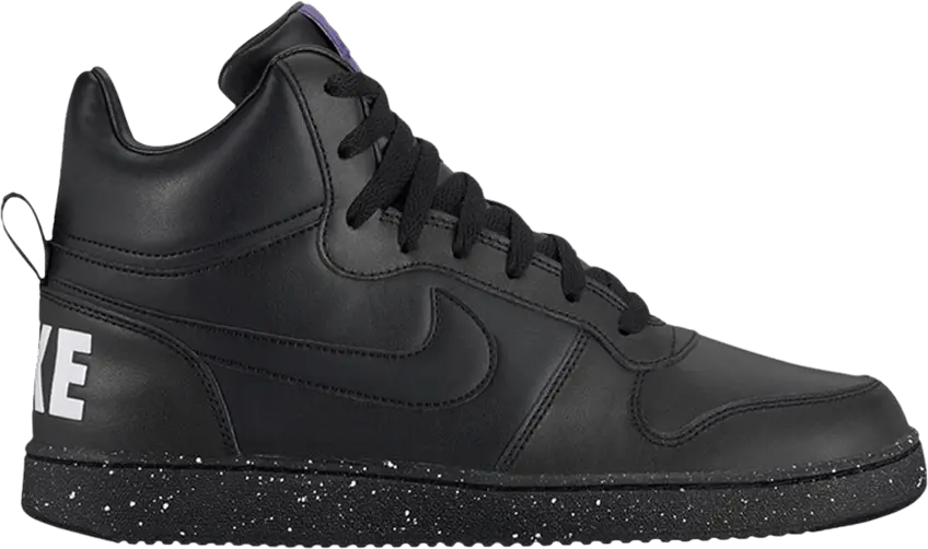  Nike Court Borough Mid Black White Court Purple