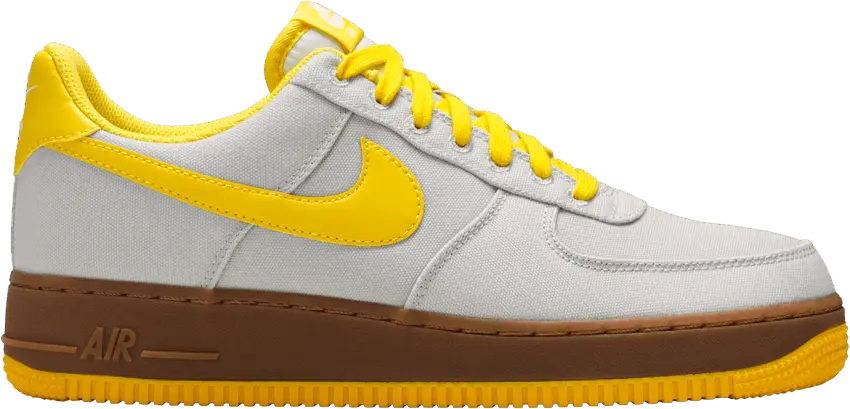  Nike Air Force 1 Low TXT Light Bone Tour Yellow