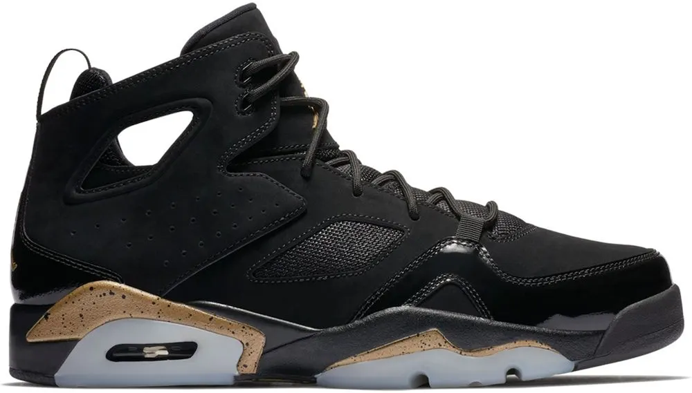  Jordan Flight Club 91 Black Metallic Gold