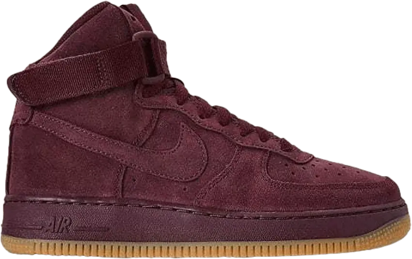  Nike Air Force 1 High Burgundy Crush (GS)