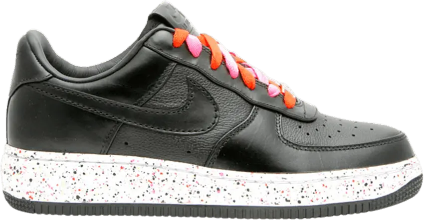  Nike Air Force 1 Low Black Laser Pink (GS)