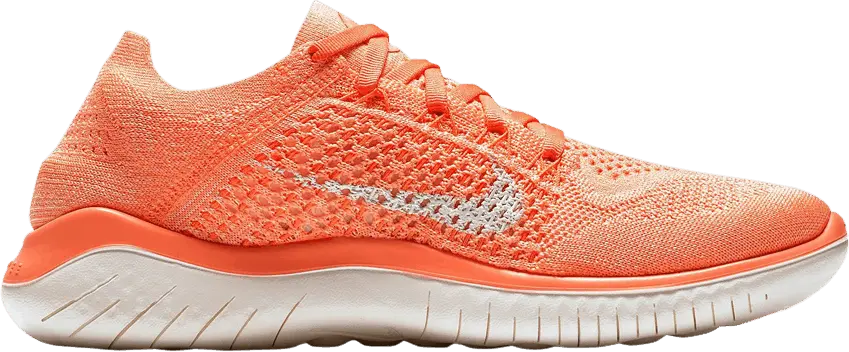  Nike Free RN Flyknit 2018 Crimson Pulse (Women&#039;s)