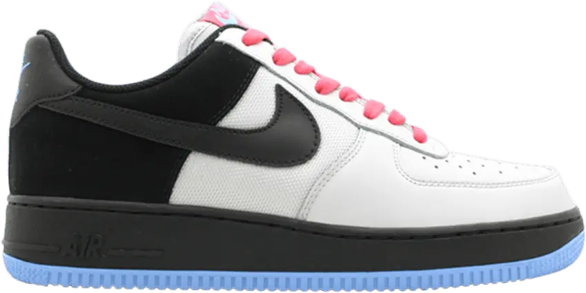  Nike Air Force 1 Low Grey Black Flamingo