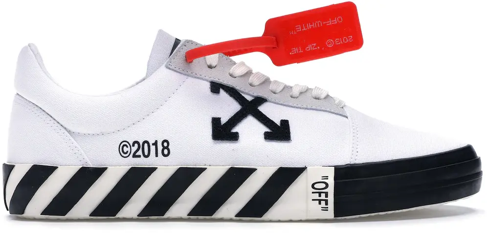  Off-White OFF-WHITE Vulc Low White (Updated Stripes)