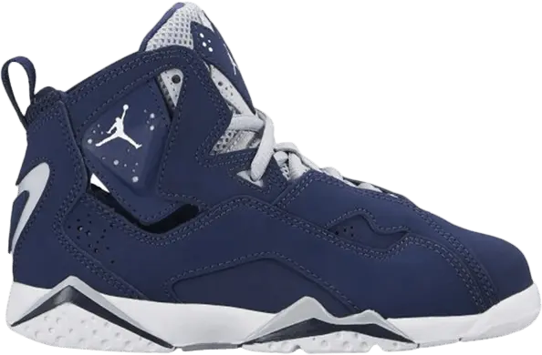  Jordan True Flight Midnight Navy Wolf Grey (PS)