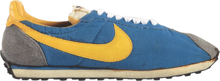  Nike Waffle Trainer &#039;Blue Yellow&#039; 1979