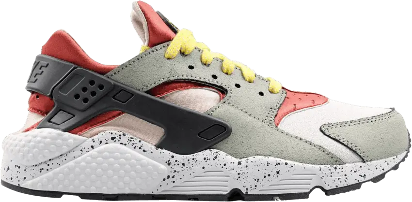  Nike Air Huarache Run Spruce Fog Bright Citron