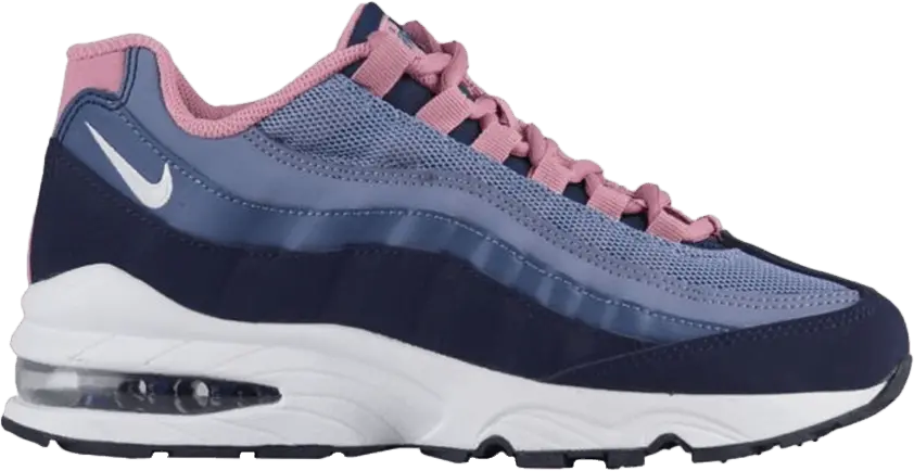  Nike Air Max 95 Blackened Blue Pale Pink (GS)