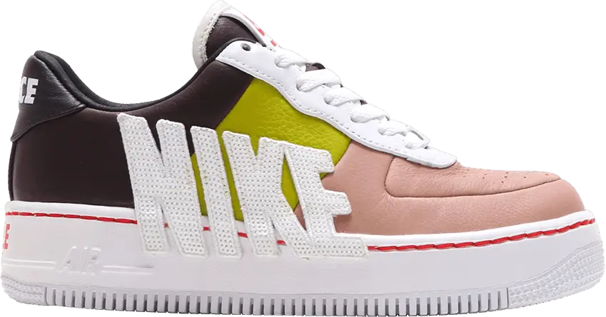  Nike Air Force 1 Upstep Force Is Female Port Wine Bright Cactus (Women&#039;s)