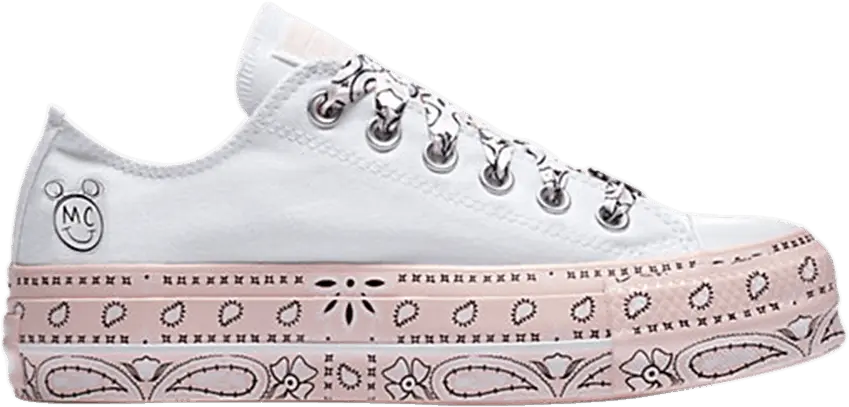  Converse Miley Cyrus x Wmns Chuck Taylor All Star Lift Ox &#039;White&#039;