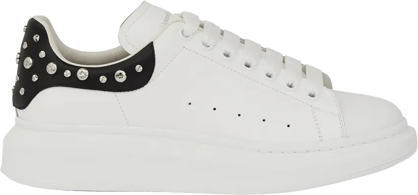  Alexander Mcqueen Alexander McQueen Studded Oversized Sneaker &#039;Black White&#039;