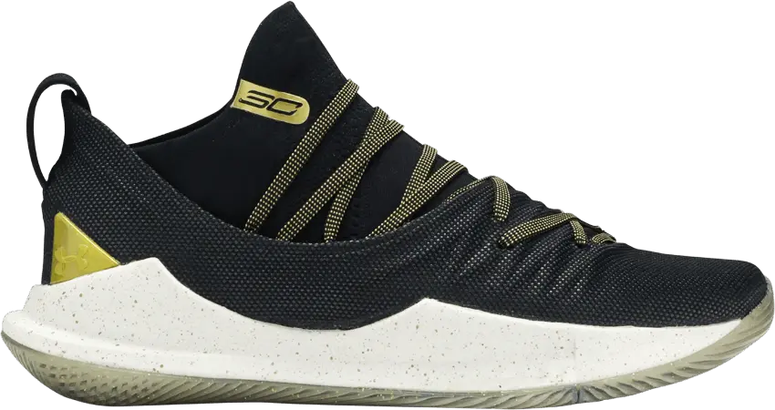 Under Armour Curry 5 Black Gold