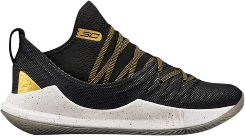  Under Armour Curry 5 Championship Pack Black (GS)