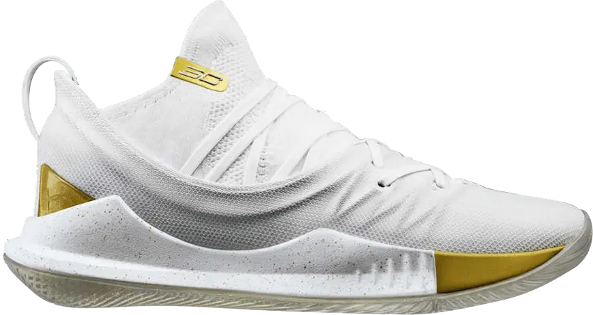 Under Armour Curry 5 White Gold