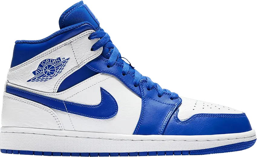  Jordan 1 Mid Hyper Royal