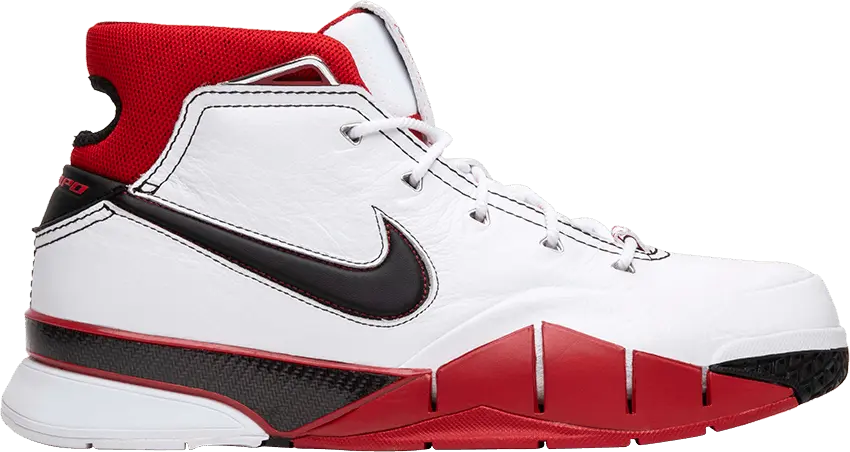  Nike Kobe 1 Protro White Black Red (All-Star)