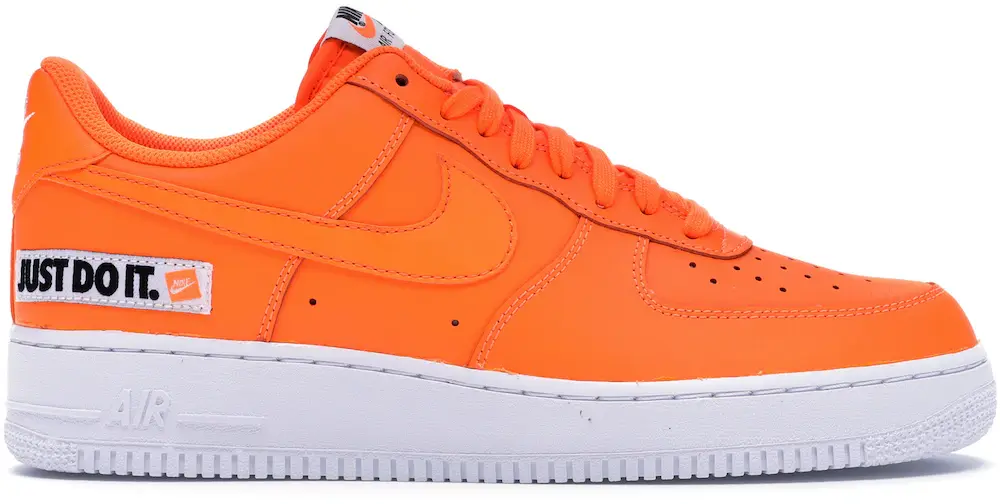  Nike Air Force 1 Low Just Do It Pack Orange
