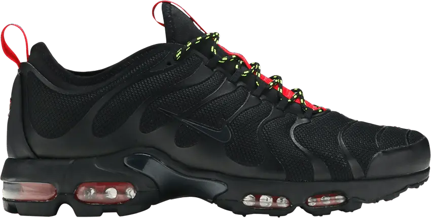  Nike Air Max Plus TN Ultra Black University Red Volt