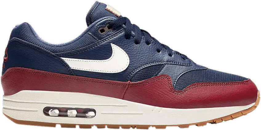  Nike Air Max 1 Navy Team Red