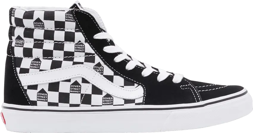  Vans Sk8-Hi DSM Checkerboard Black White