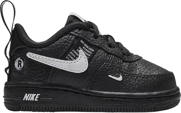  Nike Air Force 1 Low Utility Black White (TD)
