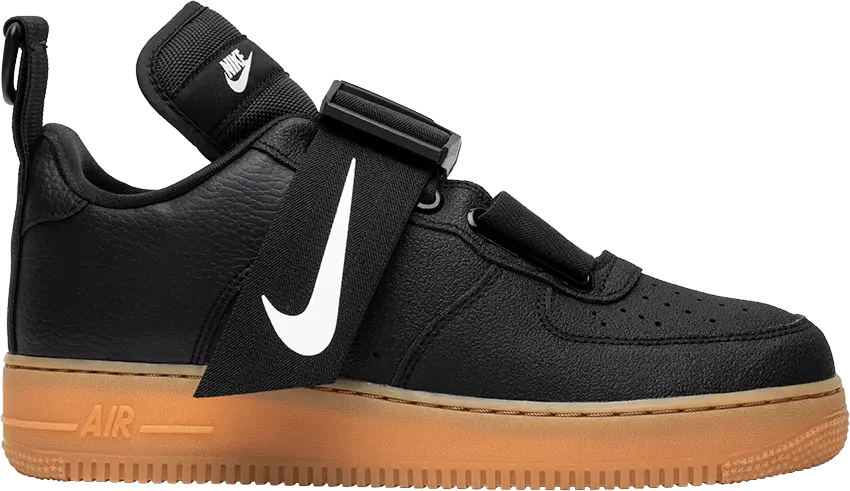  Nike Air Force 1 Utility Black Gum