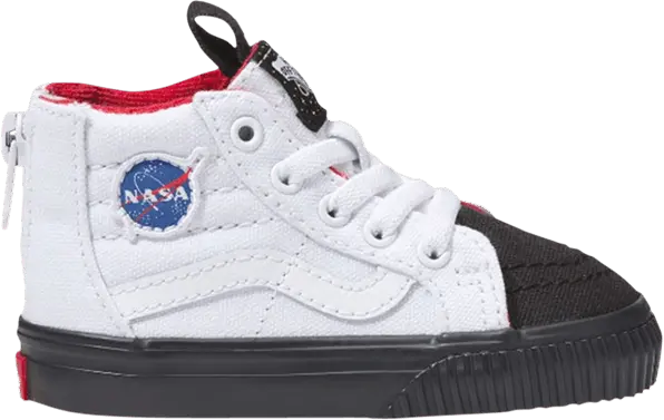  Vans Sk8-Hi Zip NASA Space Voyager True White (TD)