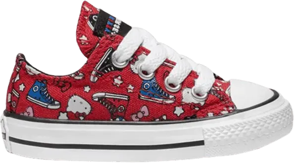  Converse Hello Kitty x Chuck Taylor All Star Ox TD &#039;Red&#039;