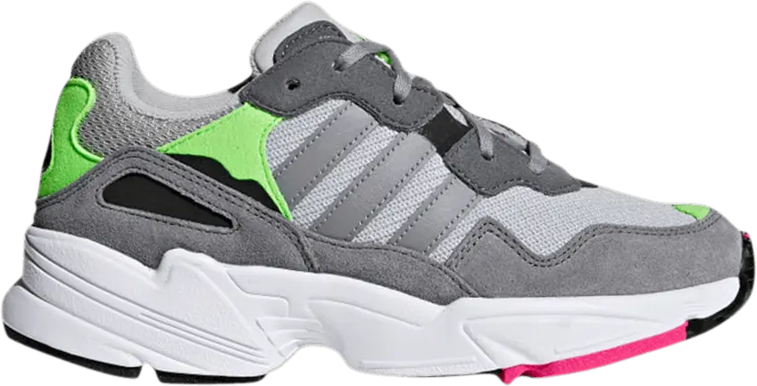 Adidas adidas Yung-96 Grey Shock Pink (Youth)