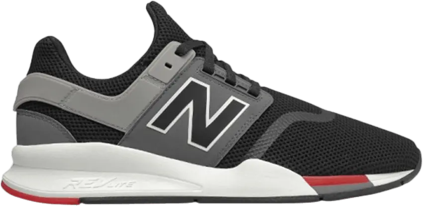  New Balance 247 Black Grey Red