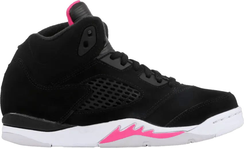  Air Jordan 5 Retro GP &#039;Black Deadly Pink&#039;