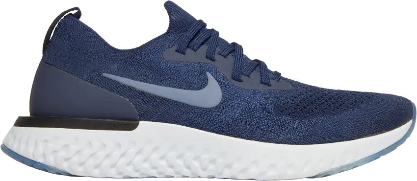  Nike Epic React Flyknit College Navy Diffused Blue