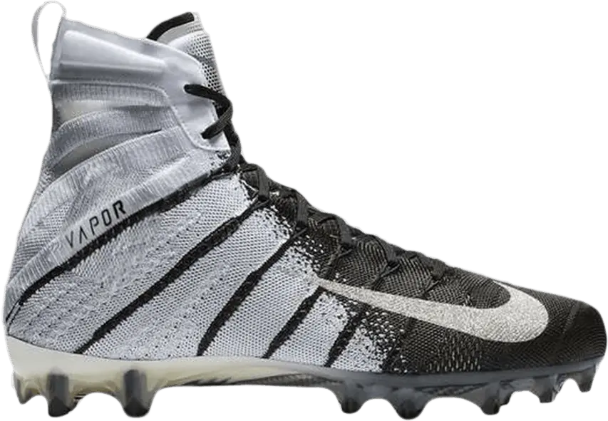  Nike Vapor Untouchable 3 Elite Flyknit Black White Silver