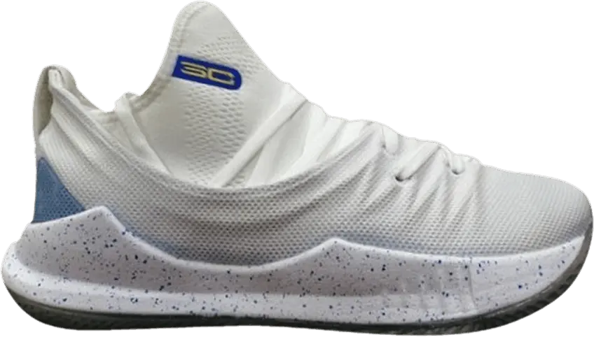 Under Armour Curry 5 White Ice (GS)