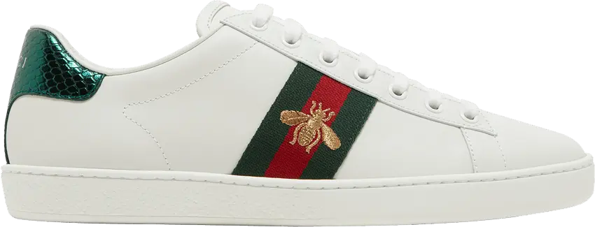  Gucci Wmns Ace Embroidered &#039;Bee&#039;