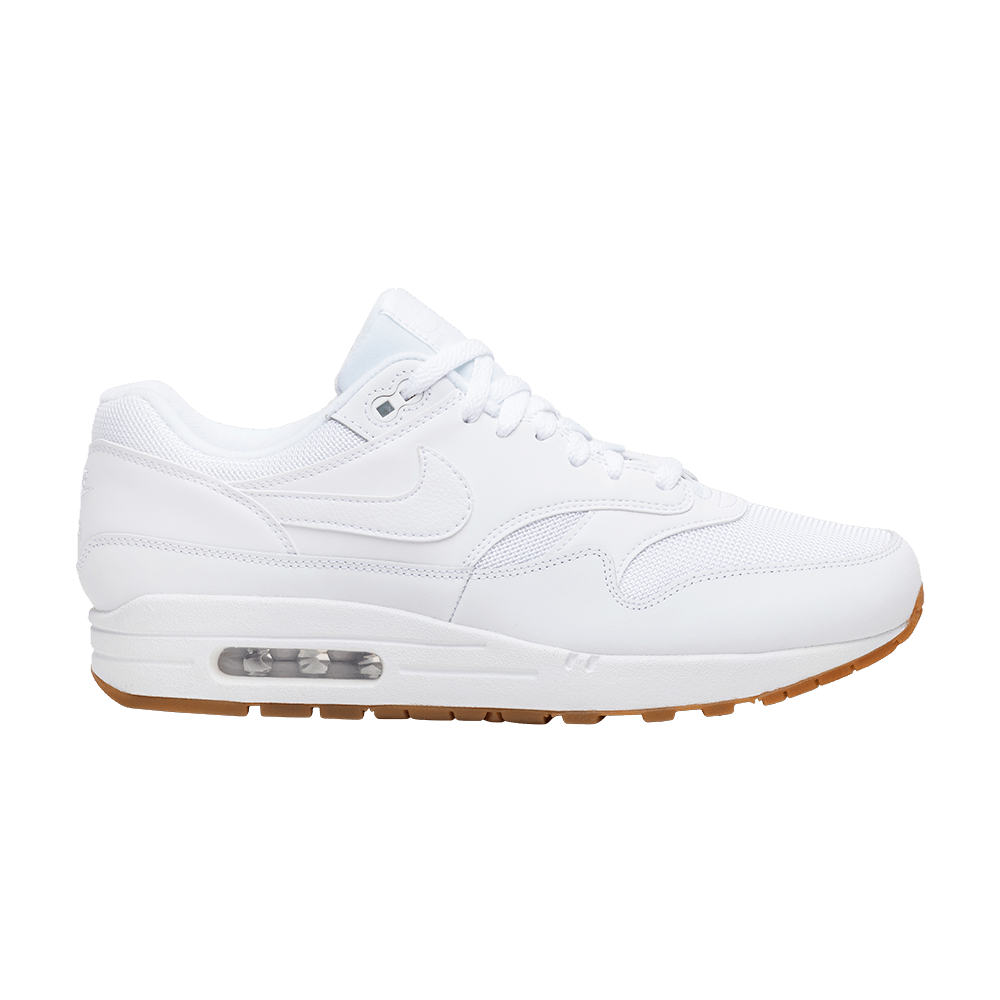  Nike Air Max 1 White Gum Sole