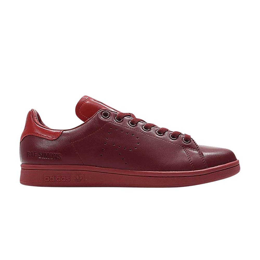  Adidas adidas Stan Smith Raf Simons Burgundy