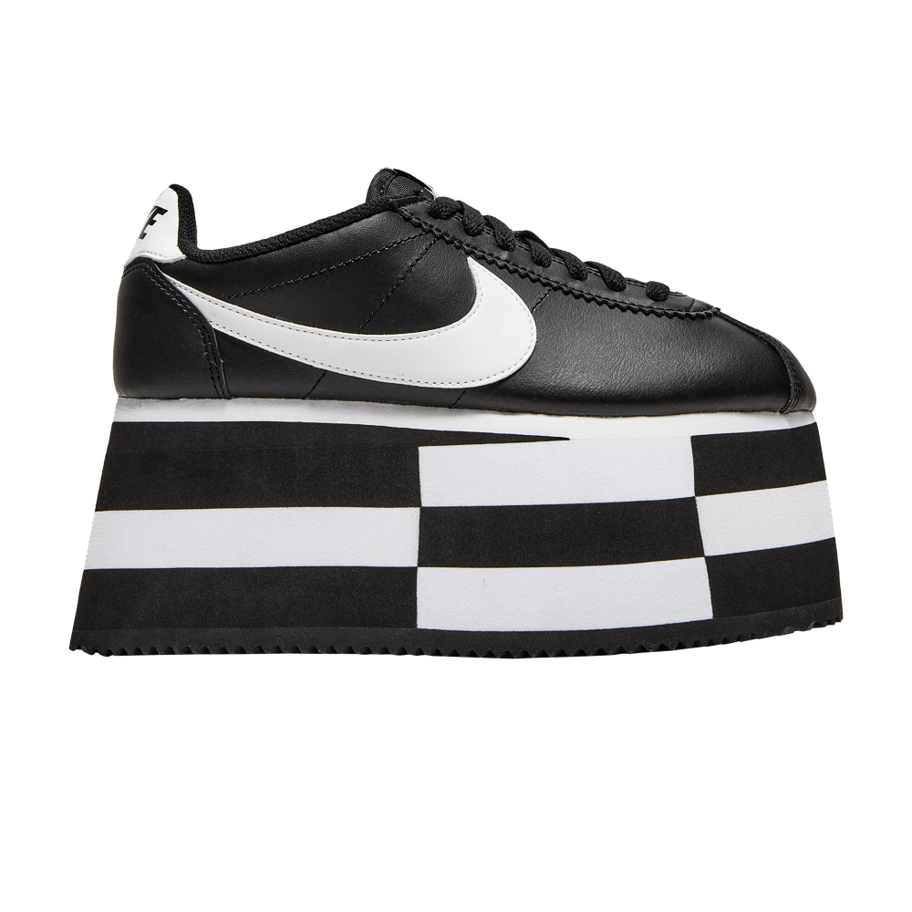  Nike Cortez Platform Comme des Garcons Black (Women&#039;s)