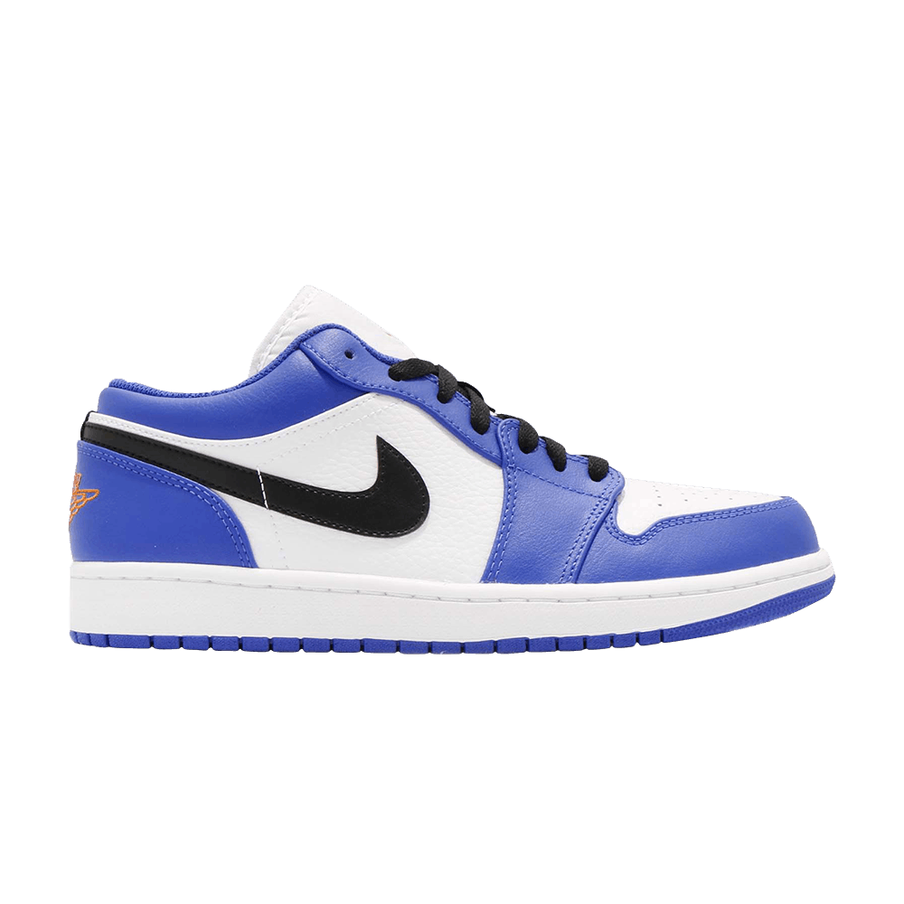  Jordan 1 Low Hyper Royal Orange Peel