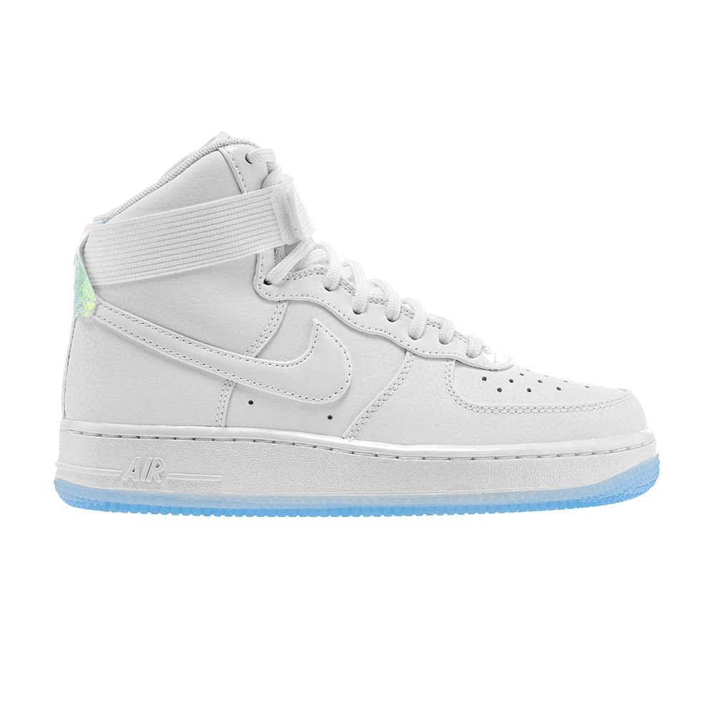  Nike Wmns Air Force 1 High Premium &#039;White Ice Blue&#039;