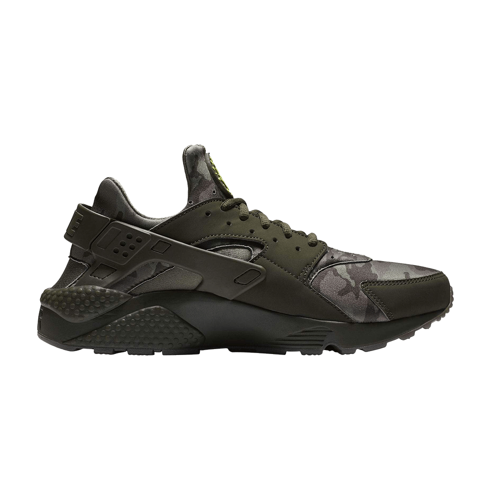  Nike Air Huarache Run Camo Green