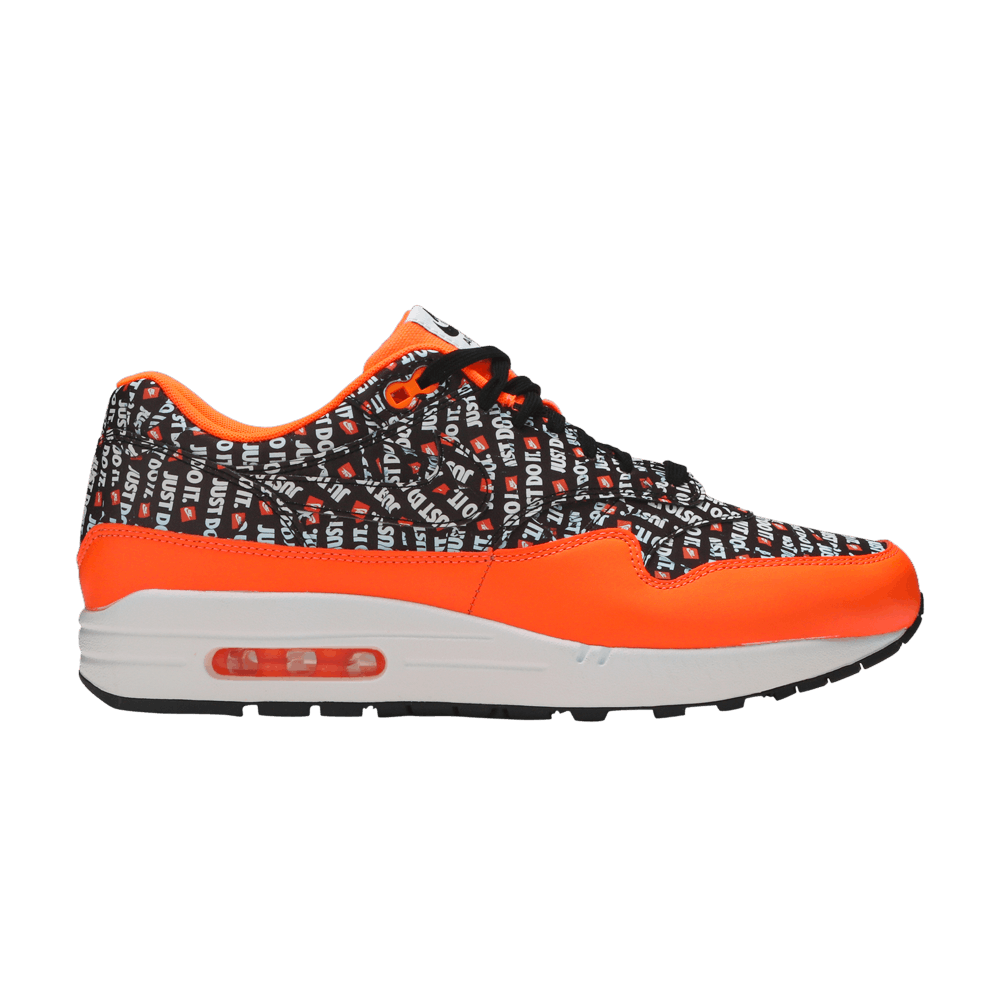  Nike Air Max 1 Just Do It Pack Black Orange